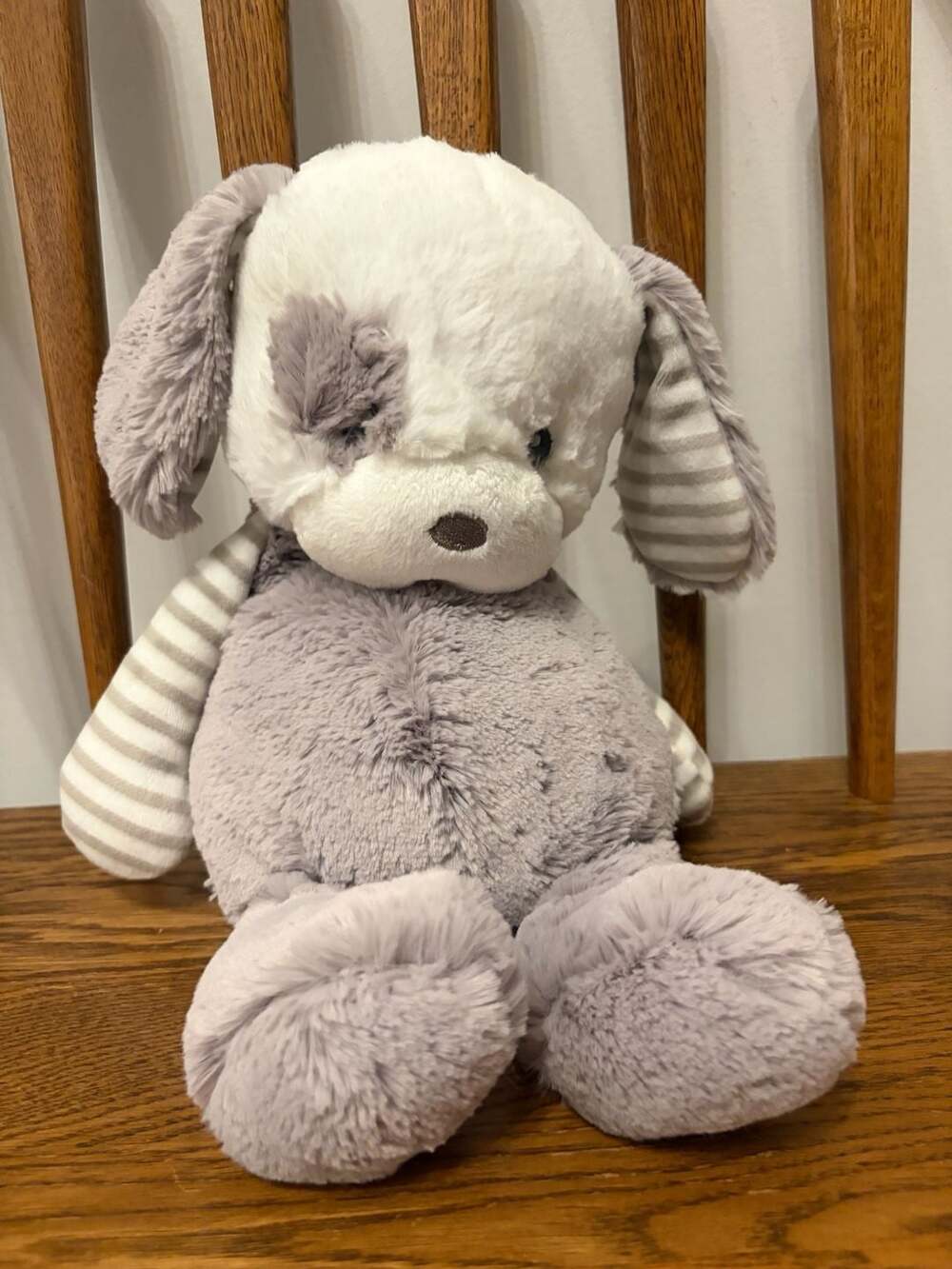 ebba Lil' Stripeez Grayson Puppy Plush Stuffed Animal
